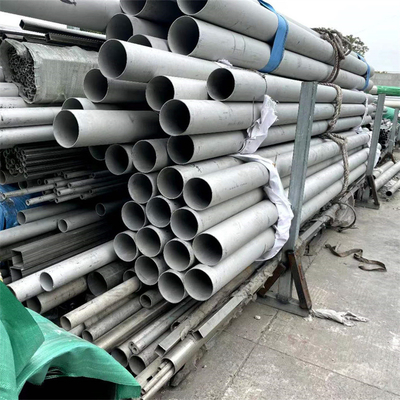 100mm Edelstahl-Wärmeaustausch-Rohre leiten für Säure-und Alkali-Substanzen