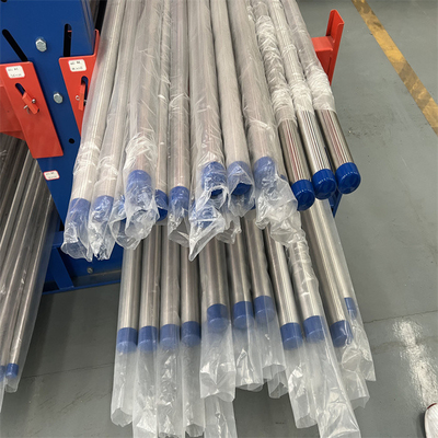 Fabriklieferung 180 Grit EN 1.4401 Sanitärrohr aus Edelstahl 316L