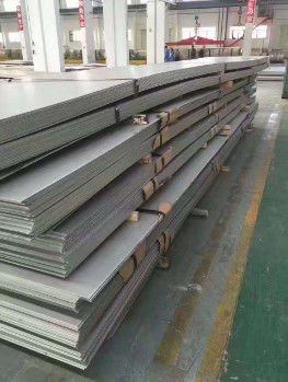 ASTM walzte Edelstahl-Platte 2000 bis 6000mm die Oberfläche NO.2 kalt