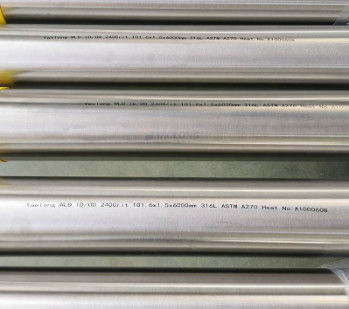 Edelstahl-Rohr-Spiegel AISI ASTM A554 A312 A270 316L polierte Rohr