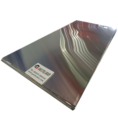 Superwarm gewalzte Edelstahl-Platte des spiegel-4x8 mit PVC-Film schützte sich