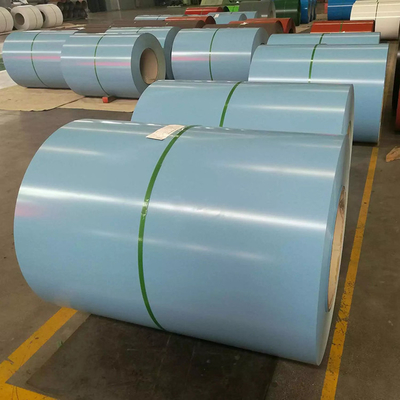 Vor gemalte Dx51d-Metallstahlspule Ppgi Ppgl walzte kalt