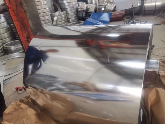 Regelmäßiger Flitter Decoiling galvanisierte Edelstahl-Spulen-Blatt-heißes Bad
