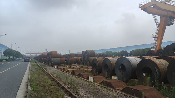 Härte Kohlenstoffstahlspule angepasste natürliche Farbe Q195/Q235/Q345/A36